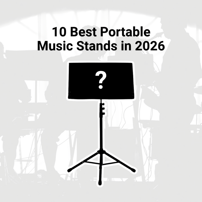 10 Best Portable Music Stands in 2026 (Ranked by Musician Reviews)