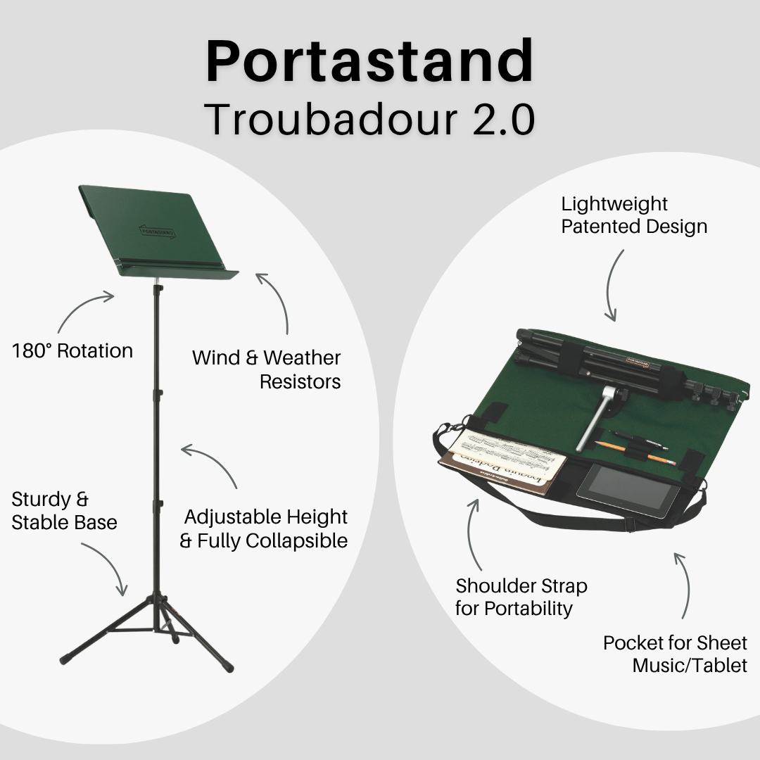 Troubadour 2.0 | Music Stand